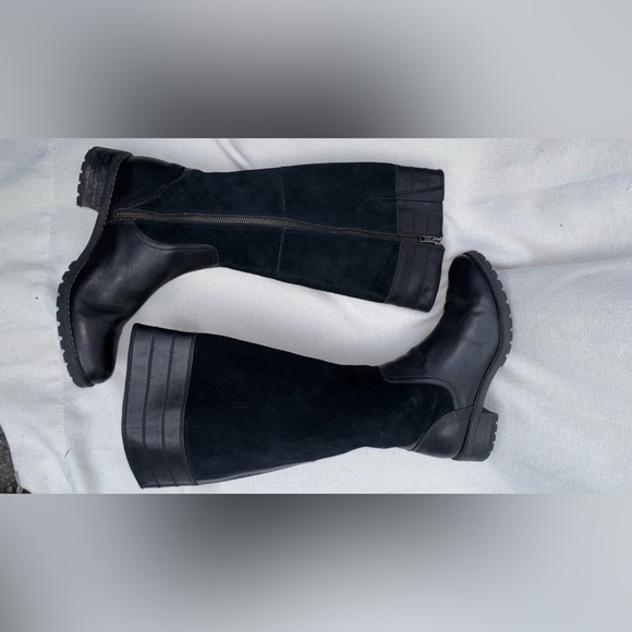 WOMENS TIMBERLAND BETHEL HEIGHTS TALL BLK SIZE US 7 SUEDE - Picture 1 of 10